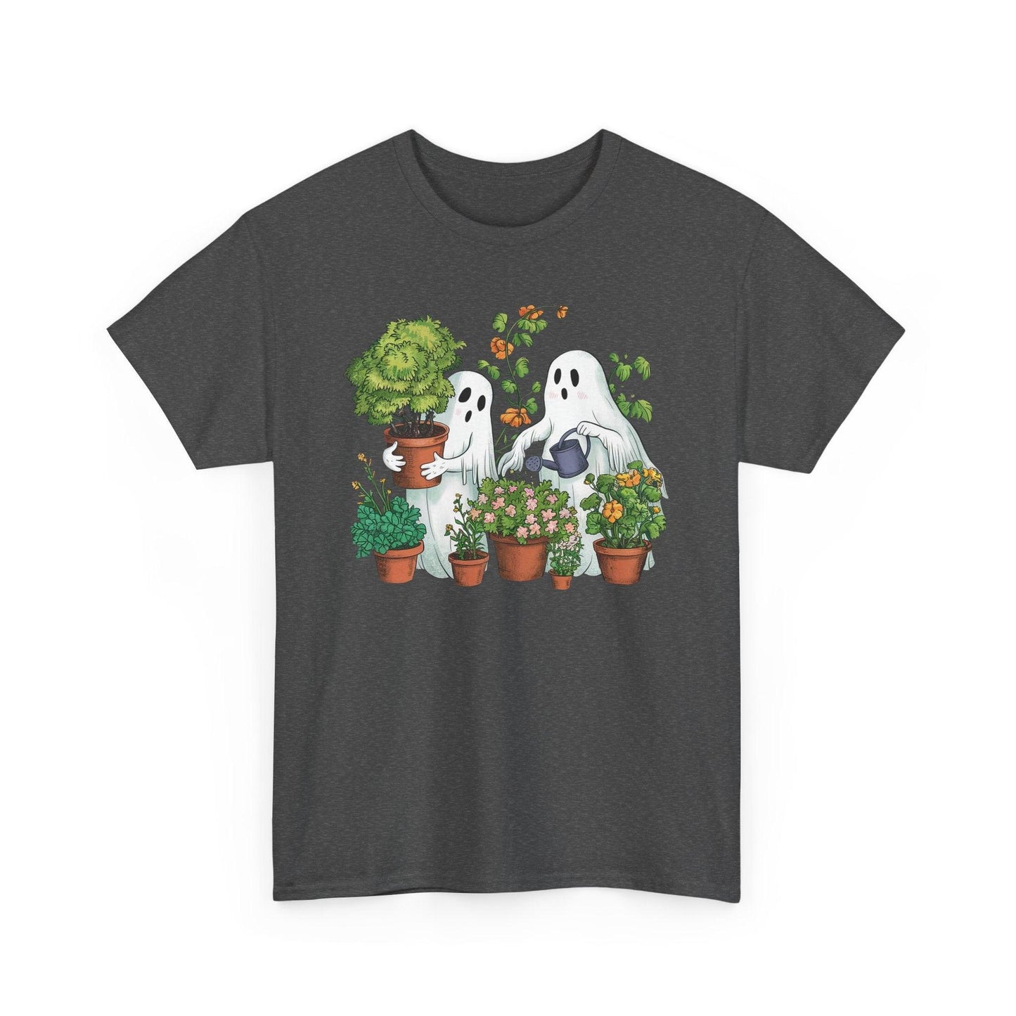 Gardening Cute Ghosts Shirt | Fun Halloween Design - Stylfer