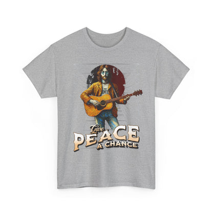 John Lennon shirts - Give Peace a Chance Graphic Tee