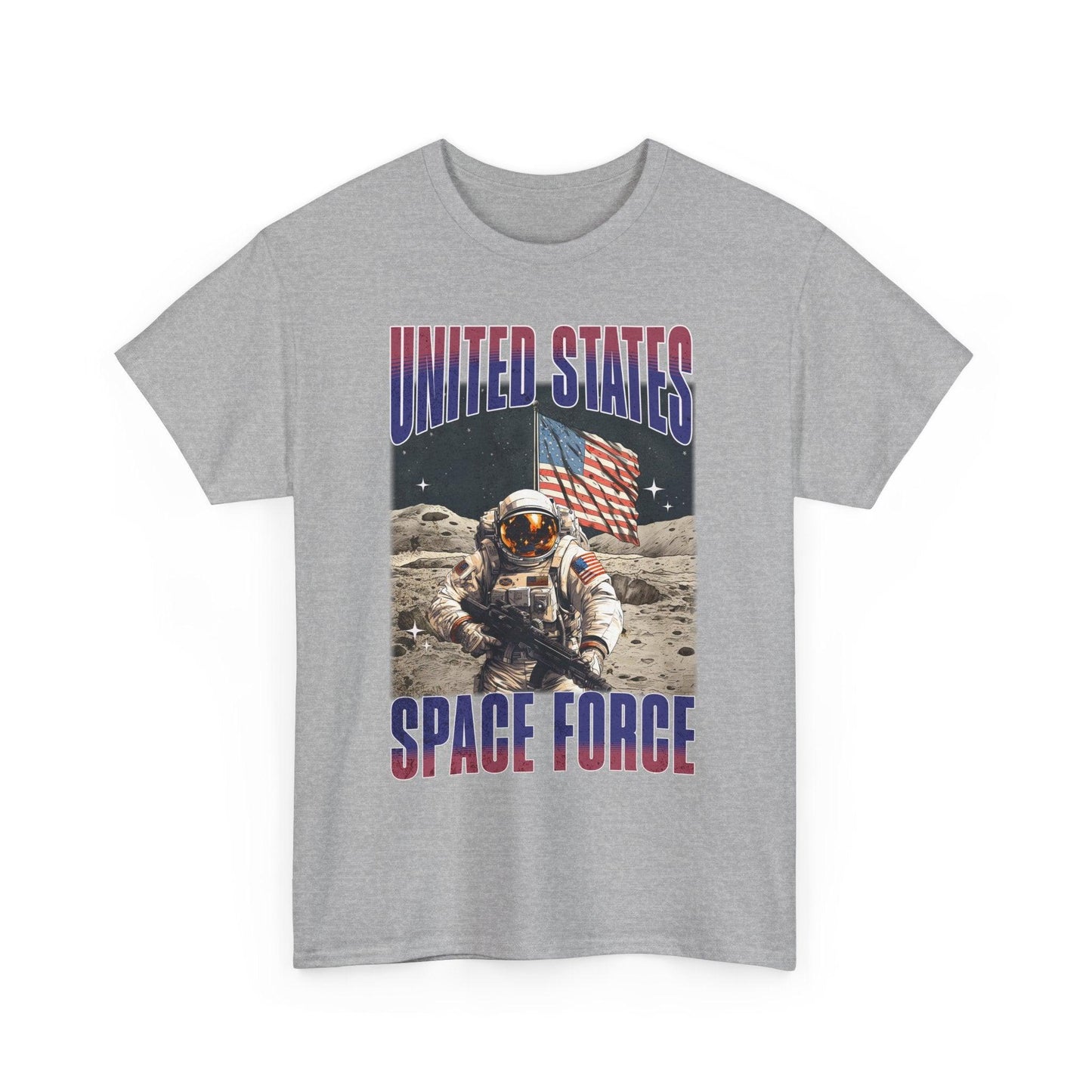 United States Space Force T-Shirt | Military Astronaut Patriotic Tee - Stylfer