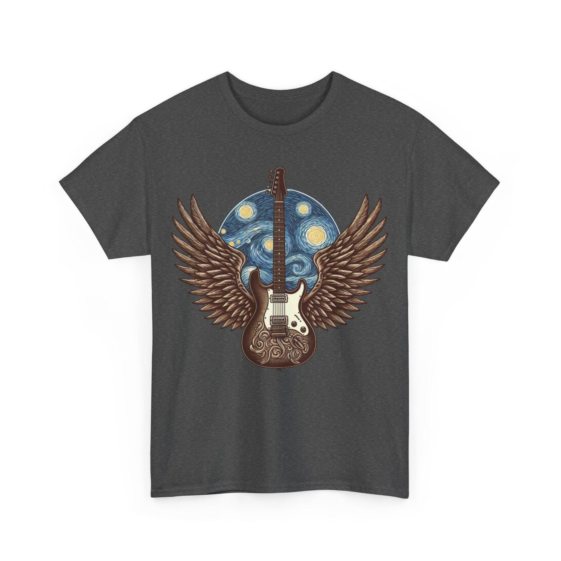 Vintage Flying Guitar T-shirt - Stylfer