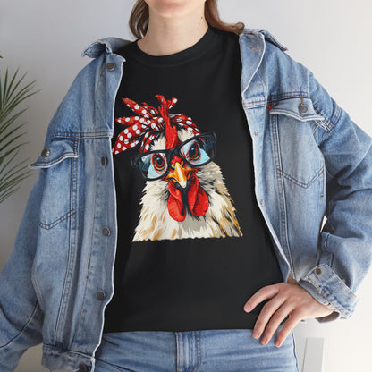 Chicken Mom T-Shirt – Funny and Cute Farm Life Graphic Tee