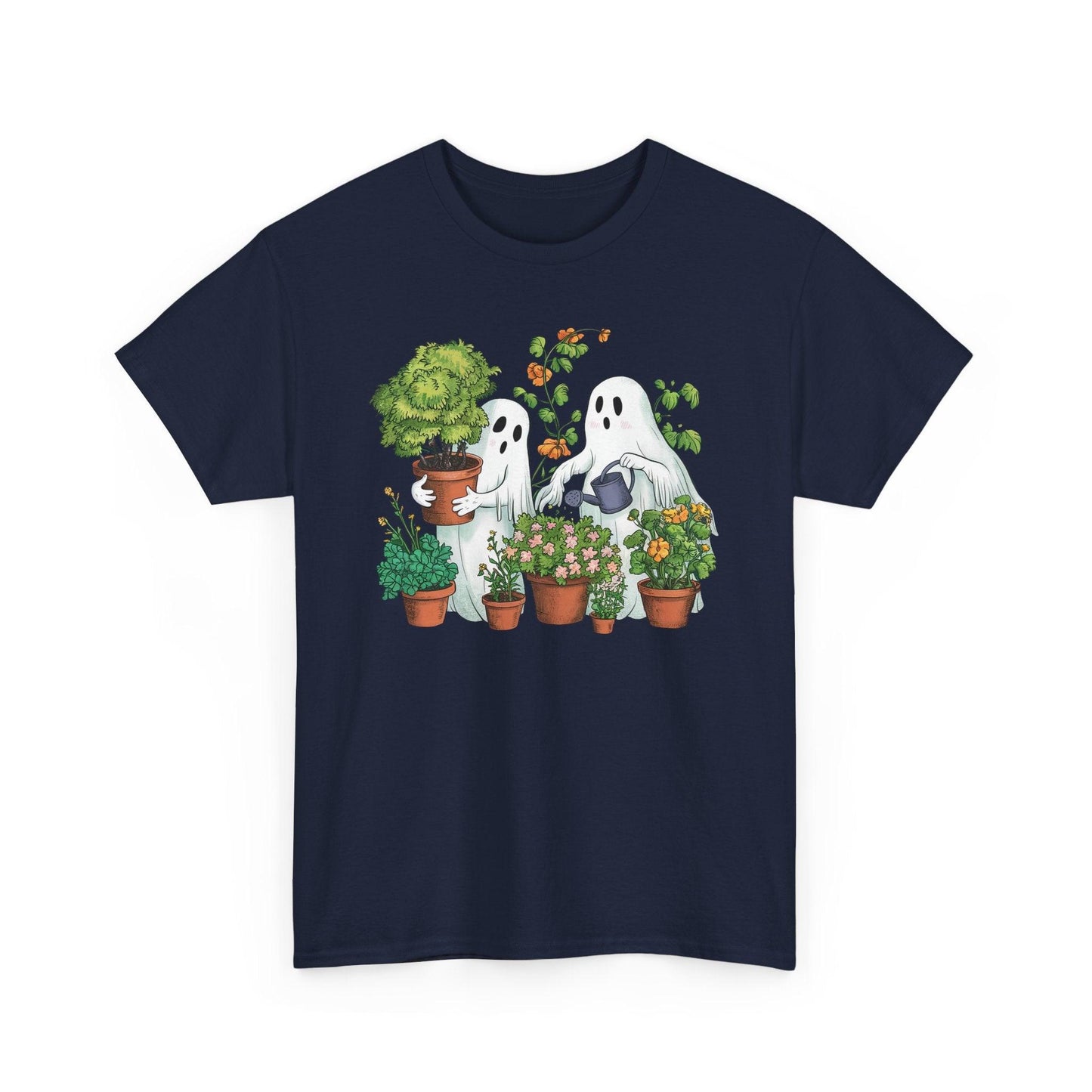 Gardening Cute Ghosts Shirt | Fun Halloween Design - Stylfer