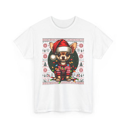 Chihuahua Christmas T-Shirt – Cute Funny Holiday Dog Lovers Tee - Stylfer