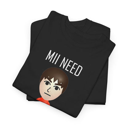 Mii Need a Cigarette T-shirt Funny Retro Gaming Graphic Tee