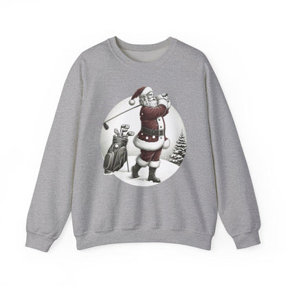 Funny Christmas Golf Sweatshirt – Holiday Gift for Golfers - Stylfer