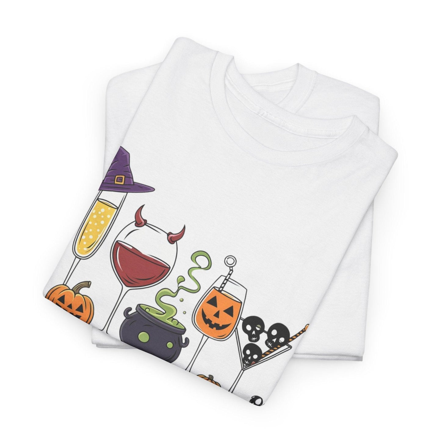 Horror Halloween Drink T-shirt - Stylfer