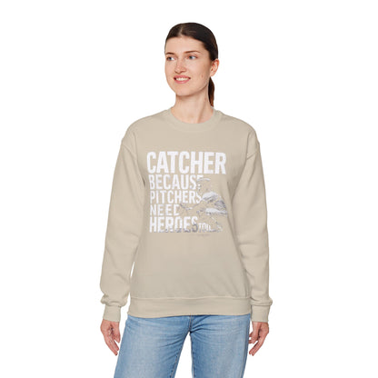 Catcher Baseball Sweatshirt – Cozy Sports Graphic Pullover