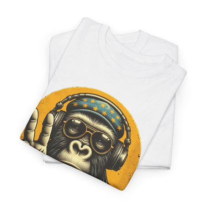 Cool Monkey T-Shirt for Men & Women | Funny Monkey Face Graphic Tee - Stylfer