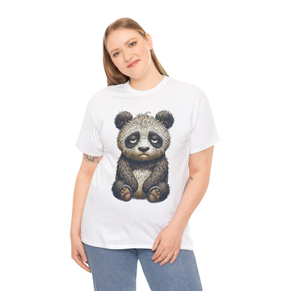 Sleeping Panda Shirt – Funny Panda Design & Bored Panda Comics Tee