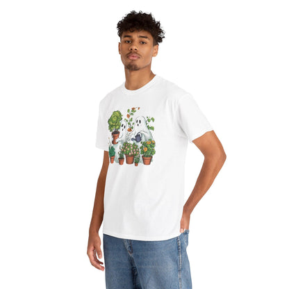 Gardening Cute Ghosts Shirt | Fun Halloween Design - Stylfer