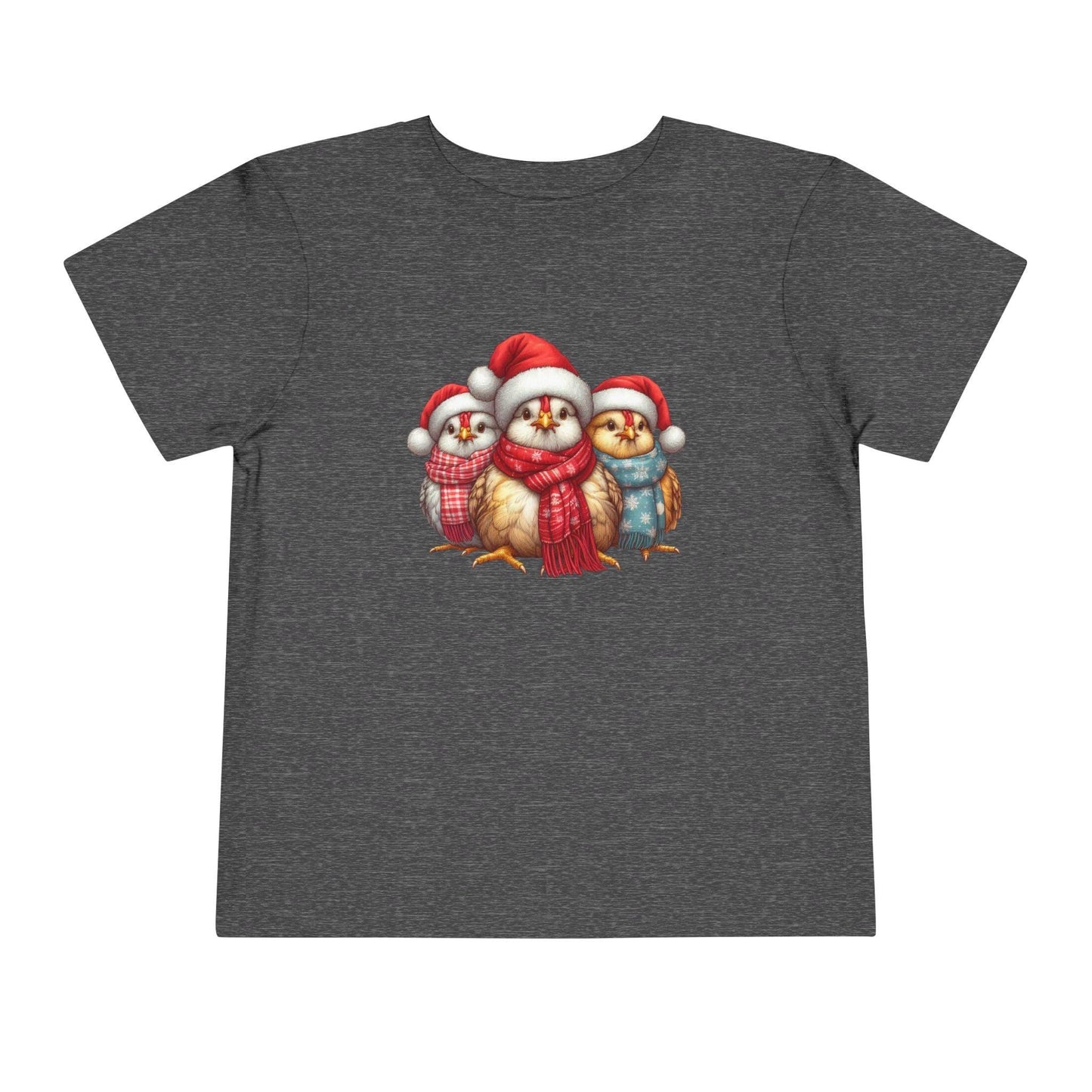 Christmas Chickens Funny Shirt | Animal Lovers Farmer Xmas Tee - Stylfer