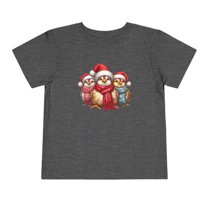 Christmas Chickens Funny Shirt | Animal Lovers Farmer Xmas Tee - Stylfer