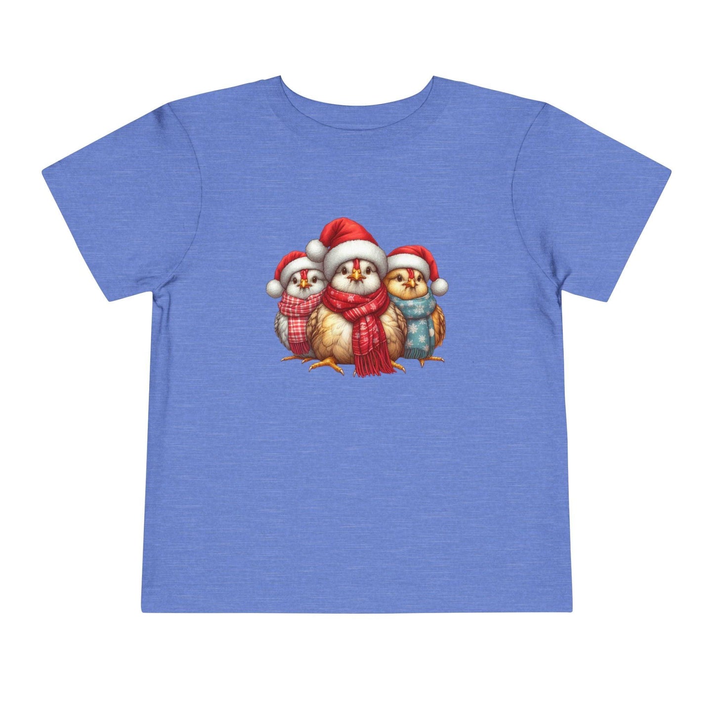 Christmas Chickens Funny Shirt | Animal Lovers Farmer Xmas Tee - Stylfer