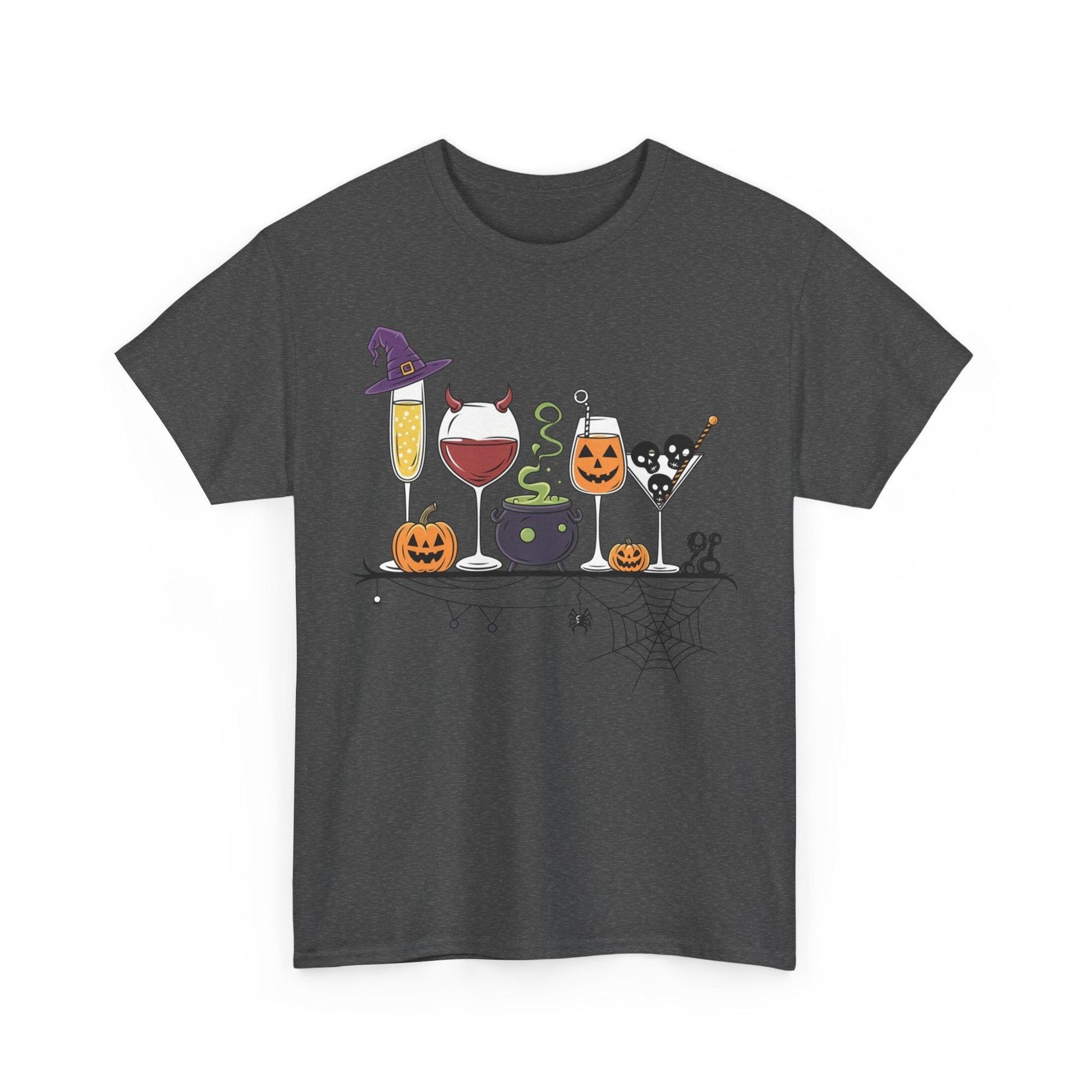 Horror Halloween Drink T-shirt - Stylfer