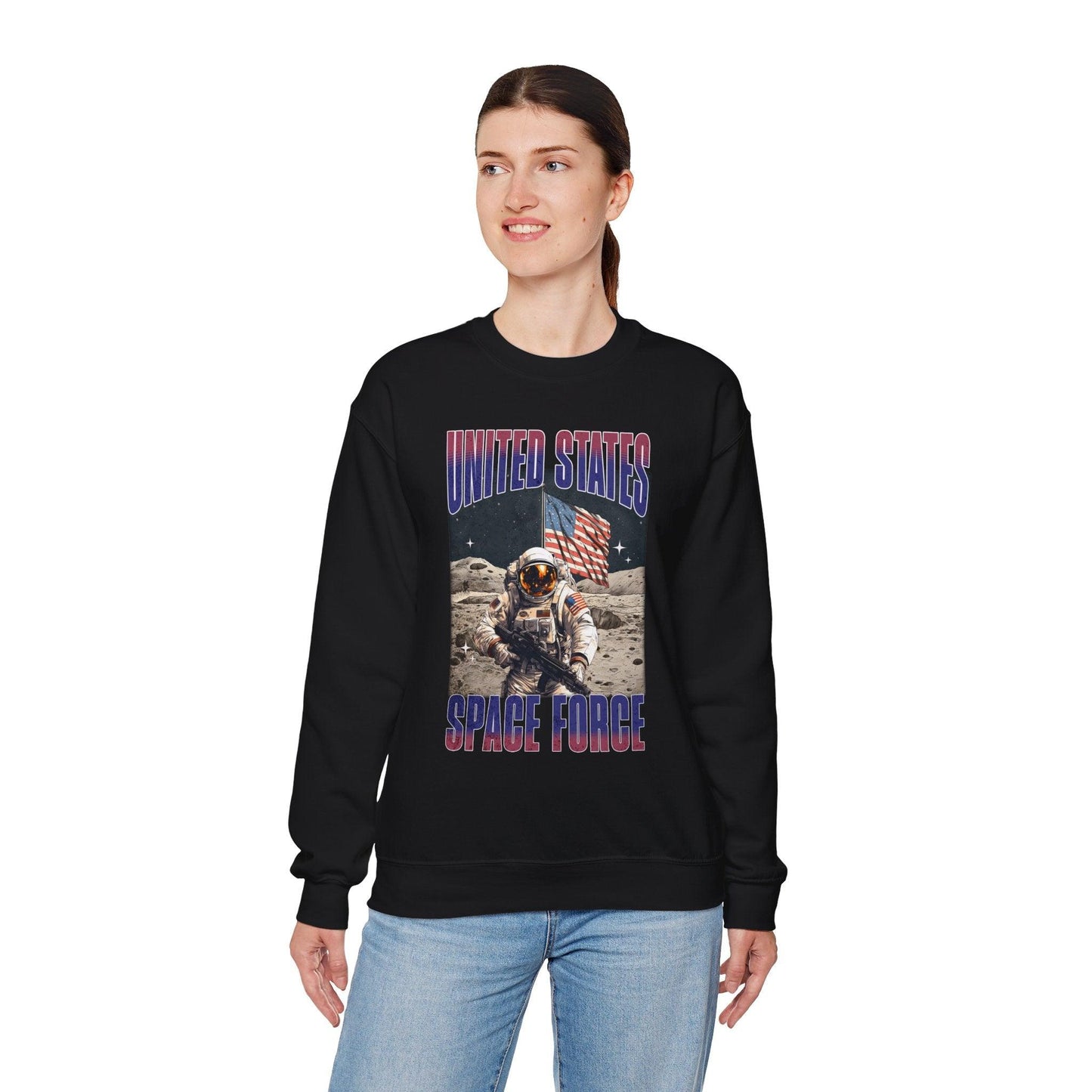 United States Space Force Sweatshirt | Military Astronaut Pullover - Stylfer