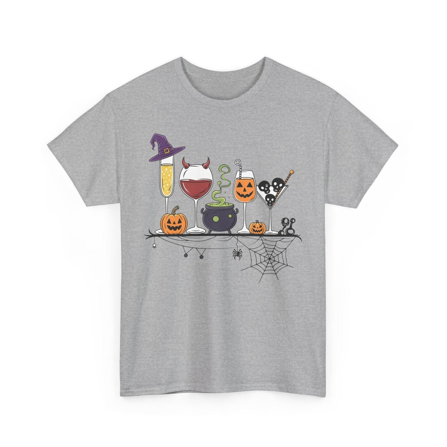 Horror Halloween Drink T-shirt - Stylfer