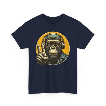 Cool Monkey T-Shirt for Men & Women | Funny Monkey Face Graphic Tee - Stylfer