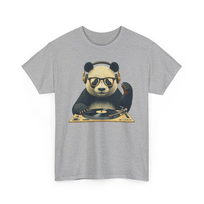 DJ Panda Shirt | Funny Vintage Musician Graphic Tee - Stylfer