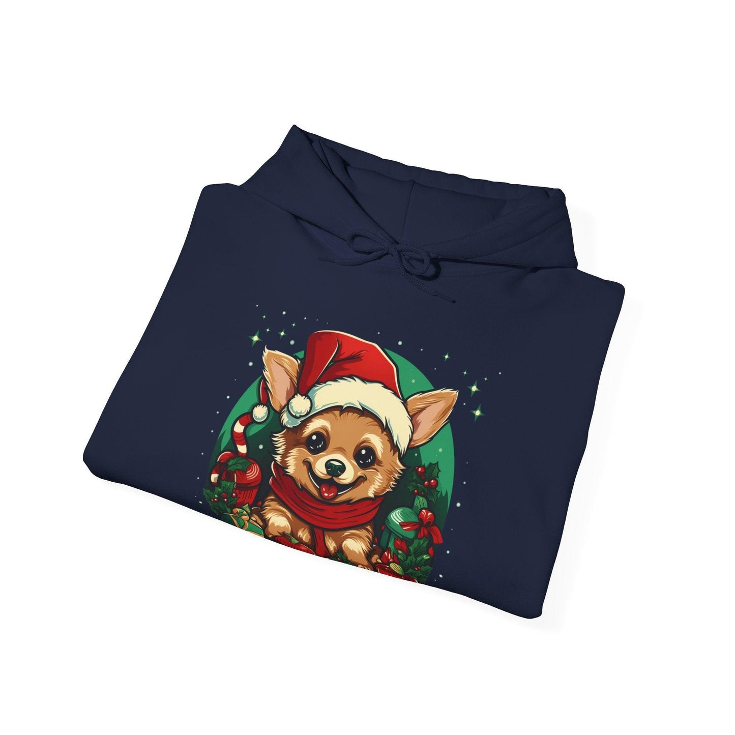 Chihuahua Santa Hat Hoodie | Festive Christmas Gifts Idea - Stylfer