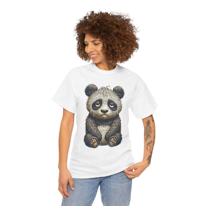 Sleeping Panda Shirt – Funny Panda Design & Bored Panda Comics Tee