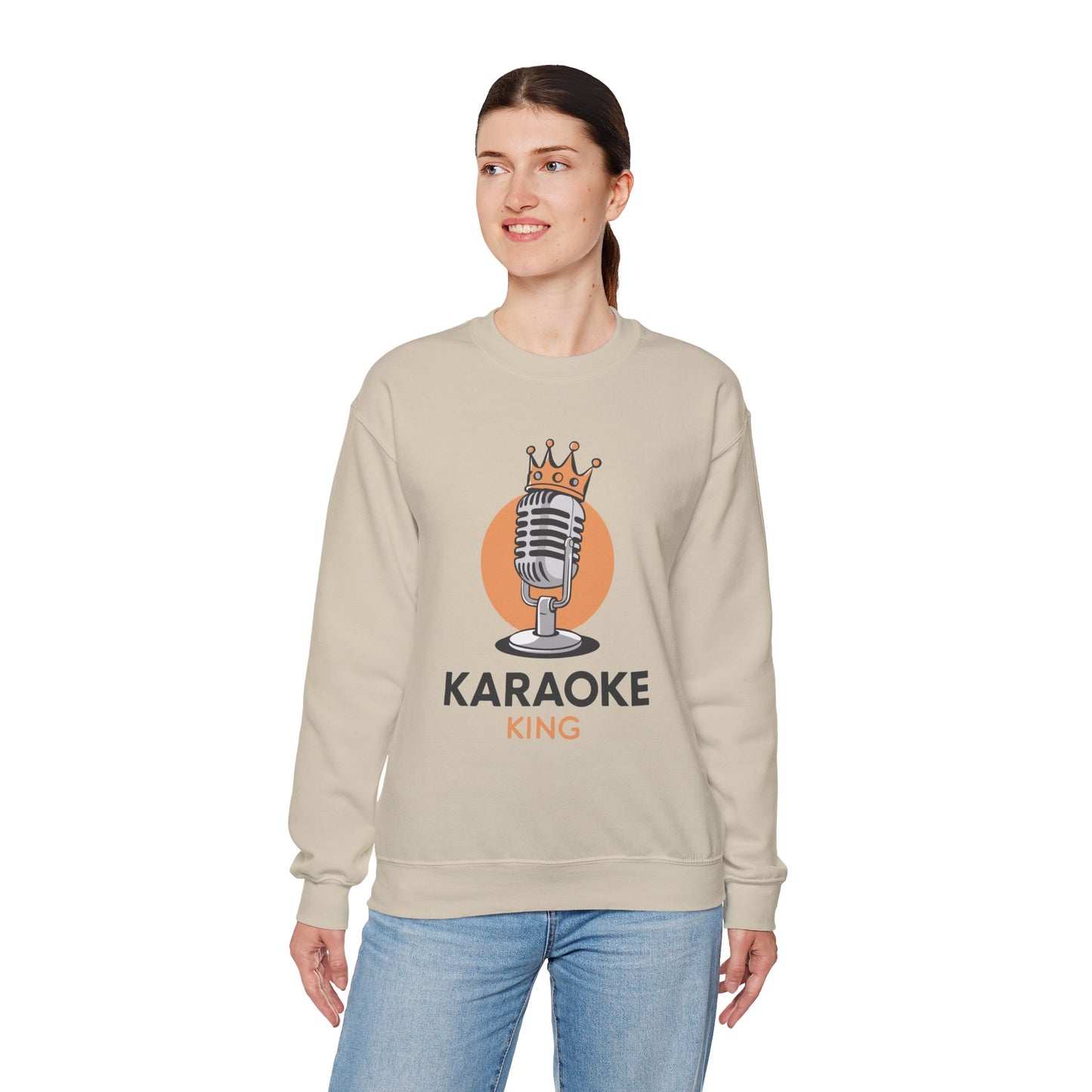 Karaoke King Sweatshirt – Cozy Music Enthusiast Pullover