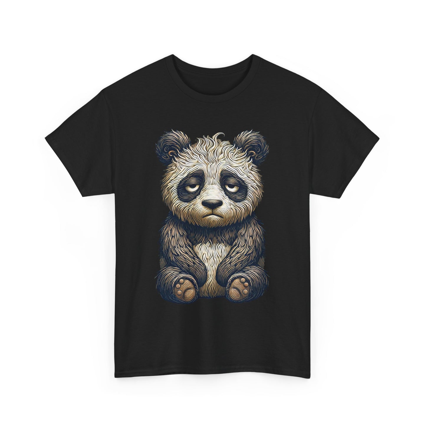 Sleeping Panda Shirt – Funny Panda Design & Bored Panda Comics Tee