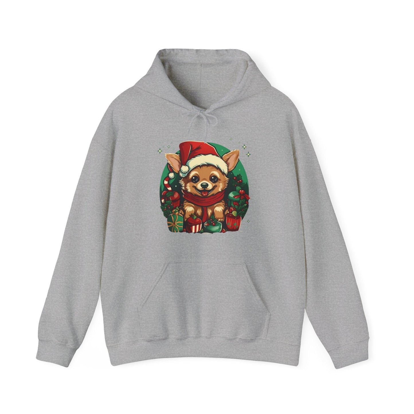 Chihuahua Santa Hat Hoodie | Festive Christmas Gifts Idea - Stylfer