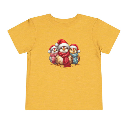 Christmas Chickens Funny Shirt | Animal Lovers Farmer Xmas Tee - Stylfer