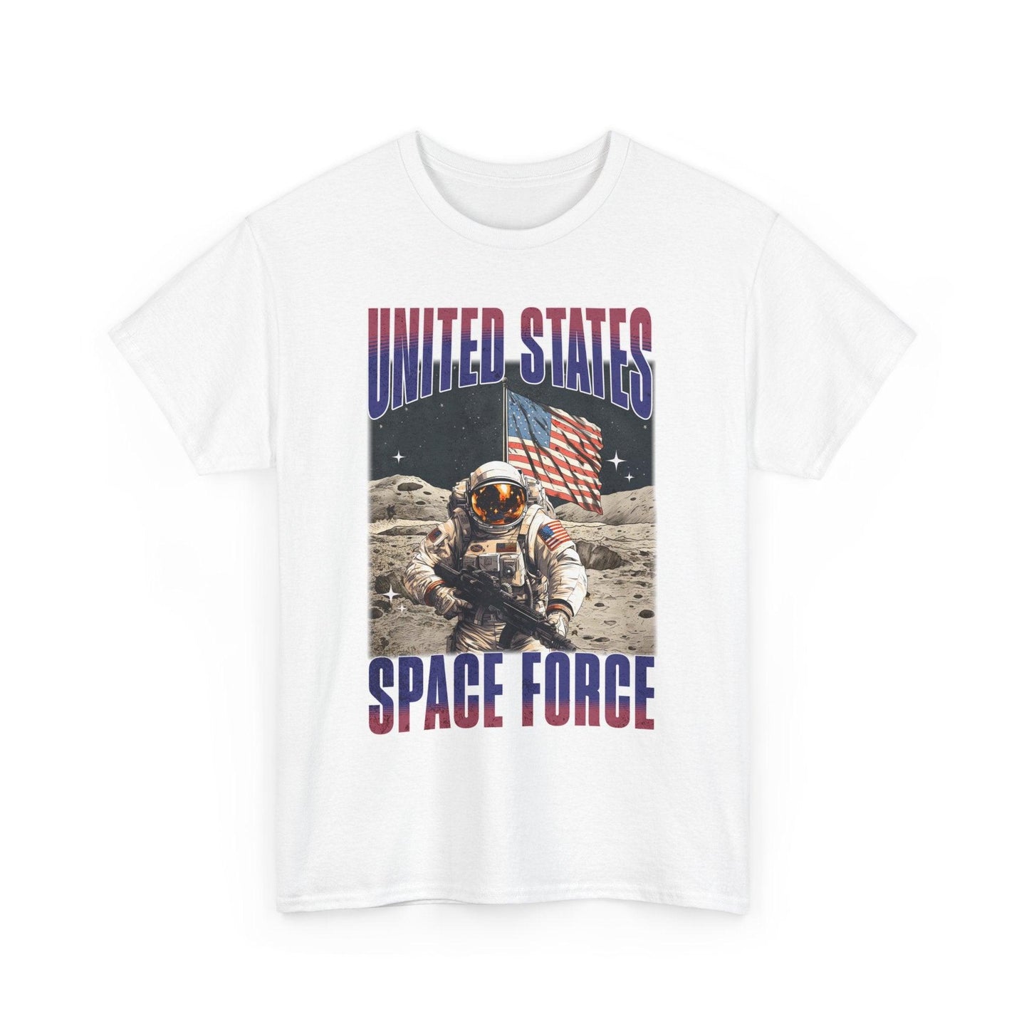 United States Space Force T-Shirt | Military Astronaut Patriotic Tee - Stylfer