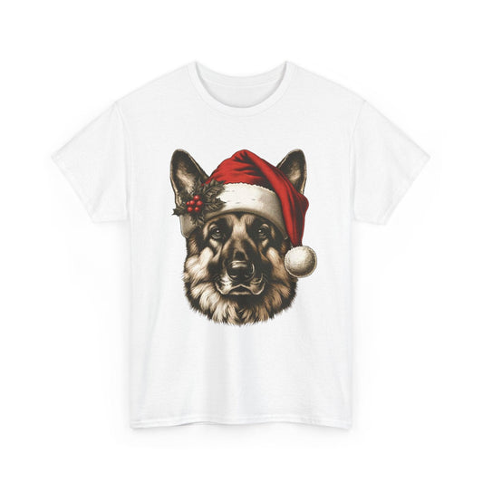 German Shepherd Christmas T-Shirt – Funny Holiday Dog Lover Gift - Stylfer