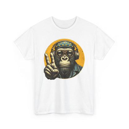 Cool Monkey T-Shirt for Men & Women | Funny Monkey Face Graphic Tee - Stylfer