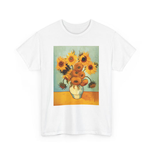 Vincent van Gogh Sunflowers T-Shirt – Classic Art Graphic Tee