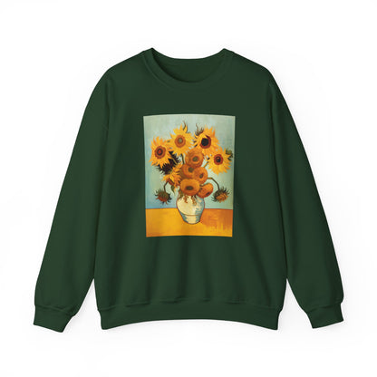 Vincent van Gogh Sunflowers Sweatshirt – Cozy Artistic Pullover