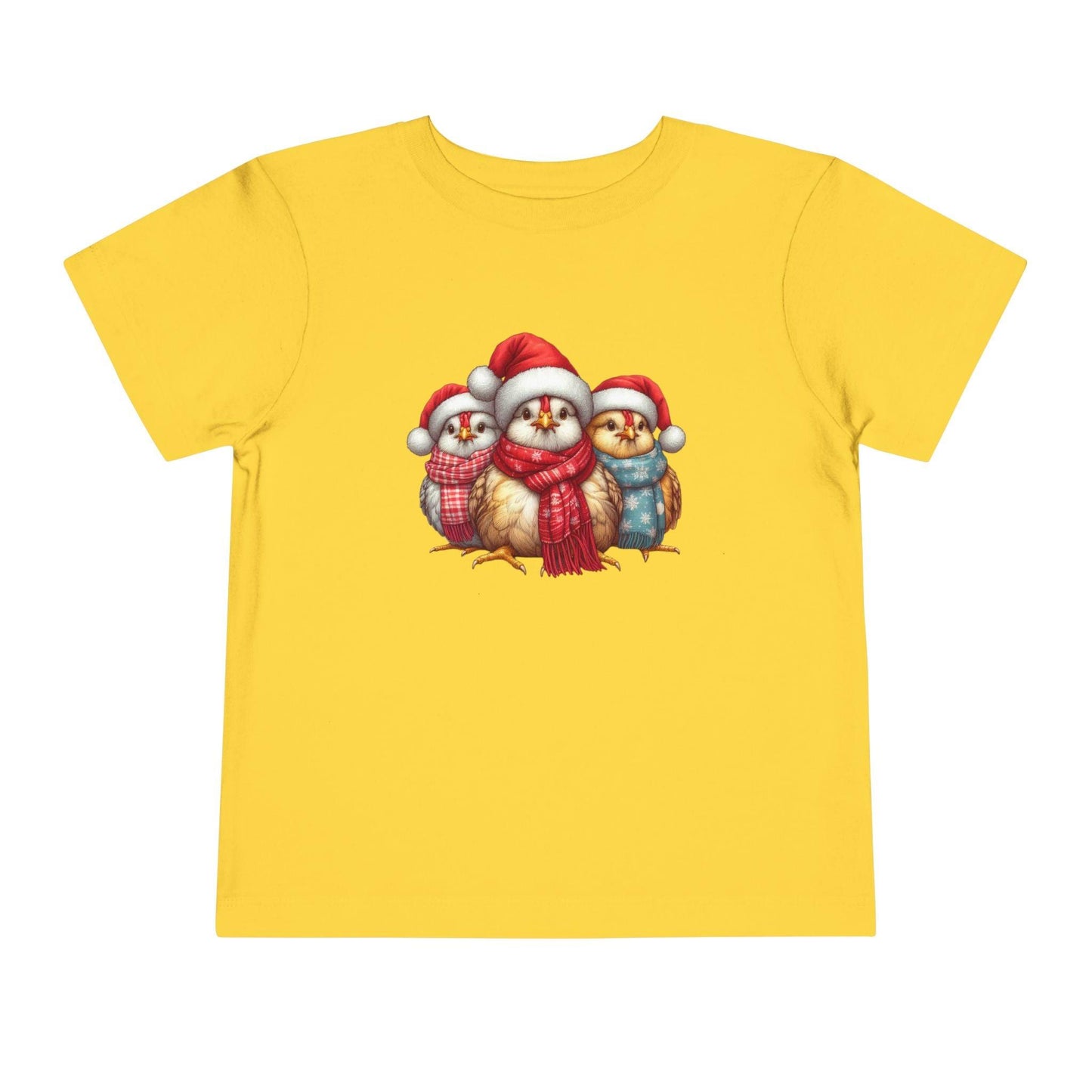 Christmas Chickens Funny Shirt | Animal Lovers Farmer Xmas Tee - Stylfer