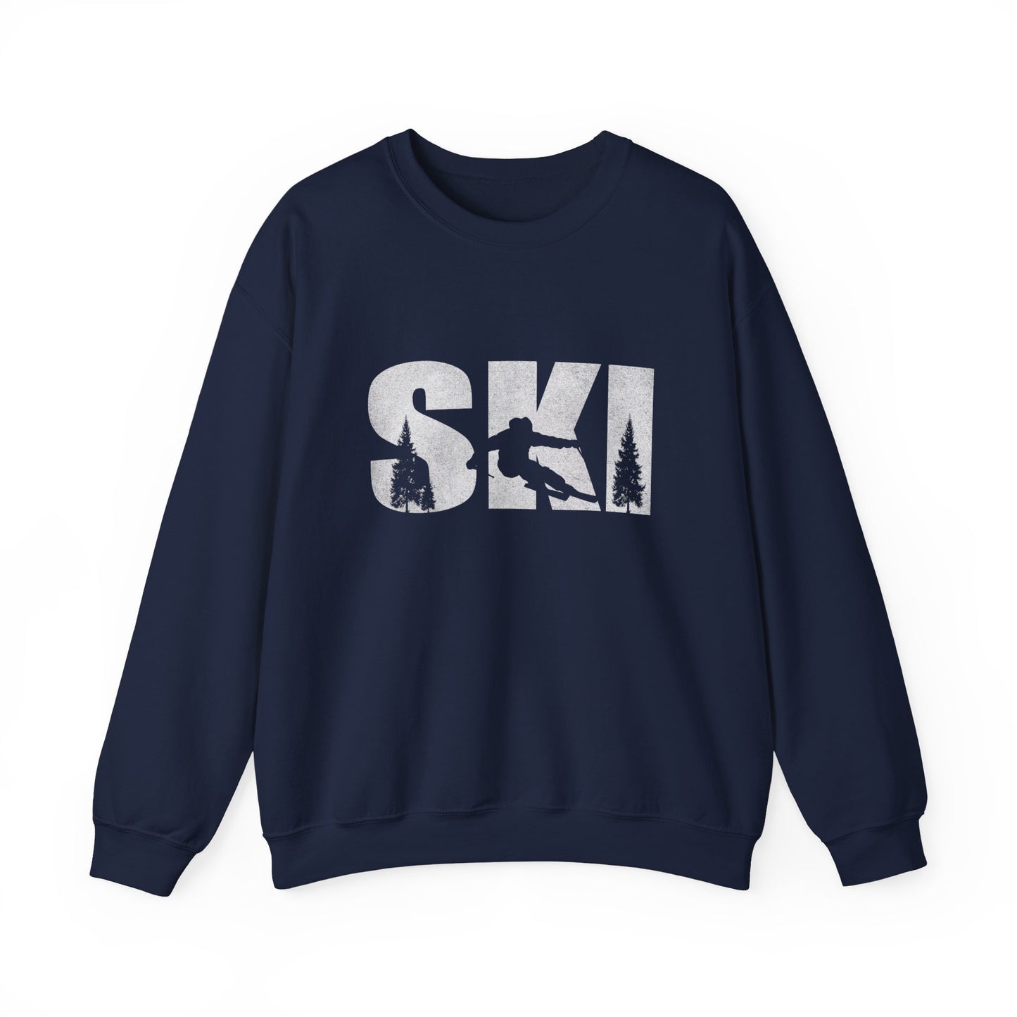 Alpine Downhill Ski Sweatshirt - Winter Sports Snow Skiing Pullover