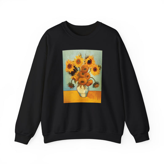 Vincent van Gogh Sunflowers Sweatshirt – Cozy Artistic Pullover