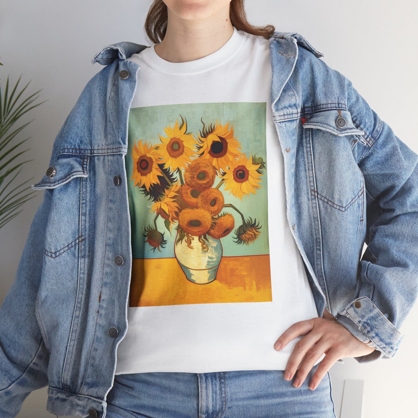 Vincent van Gogh Sunflowers T-Shirt – Classic Art Graphic Tee