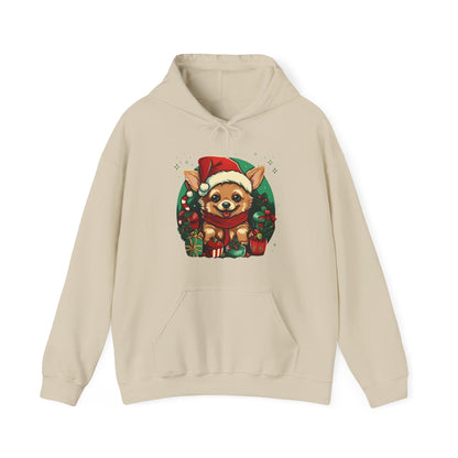 Chihuahua Santa Hat Hoodie | Festive Christmas Gifts Idea - Stylfer