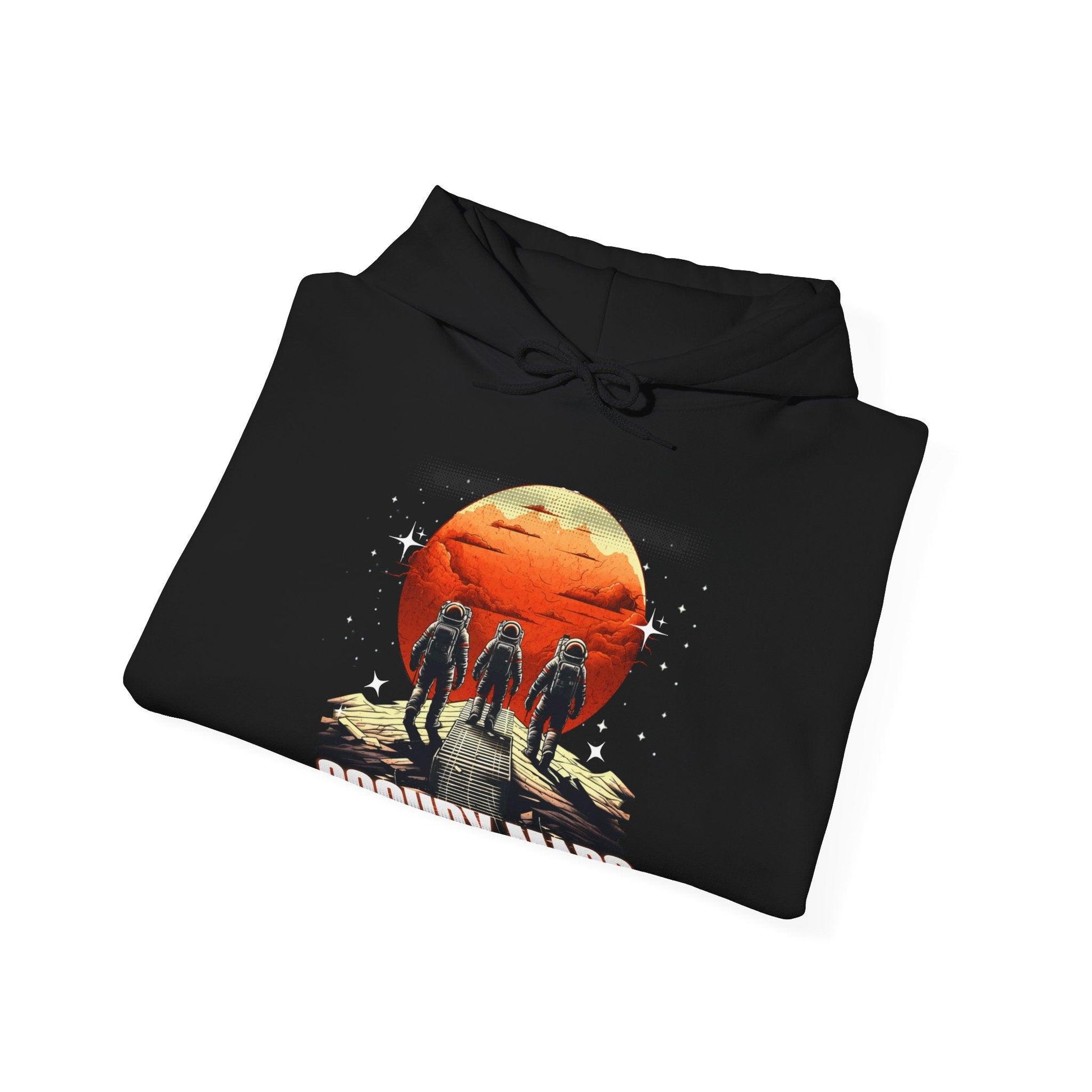 Occupy Mars Space Hoodie | Astronaut & Space Exploration Shirt - Stylfer