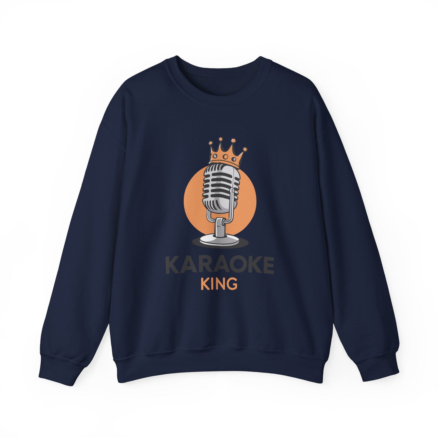 Karaoke King Sweatshirt – Cozy Music Enthusiast Pullover