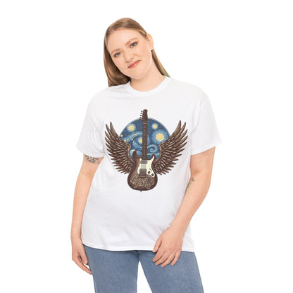 Vintage Flying Guitar T-shirt - Stylfer