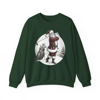 Funny Christmas Golf Sweatshirt – Holiday Gift for Golfers - Stylfer