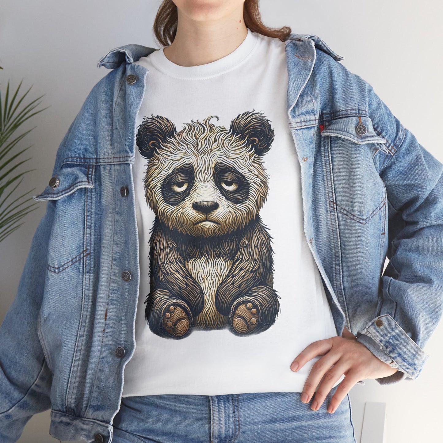 Sleeping Panda Shirt – Funny Panda Design & Bored Panda Comics Tee