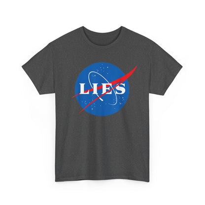 The Earth Is Flat Funny T-Shirt | Flat Earth Society Lies Graphic Tee