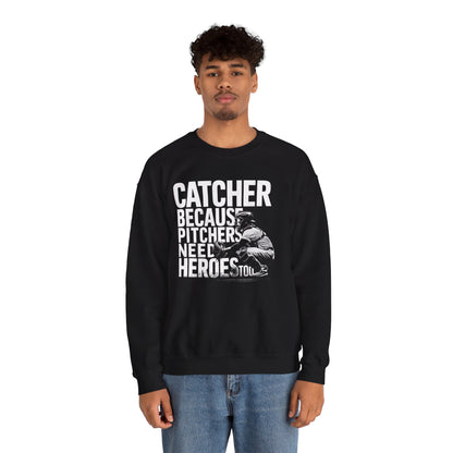 Catcher Baseball Sweatshirt – Cozy Sports Graphic Pullover