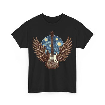 Vintage Flying Guitar T-shirt - Stylfer