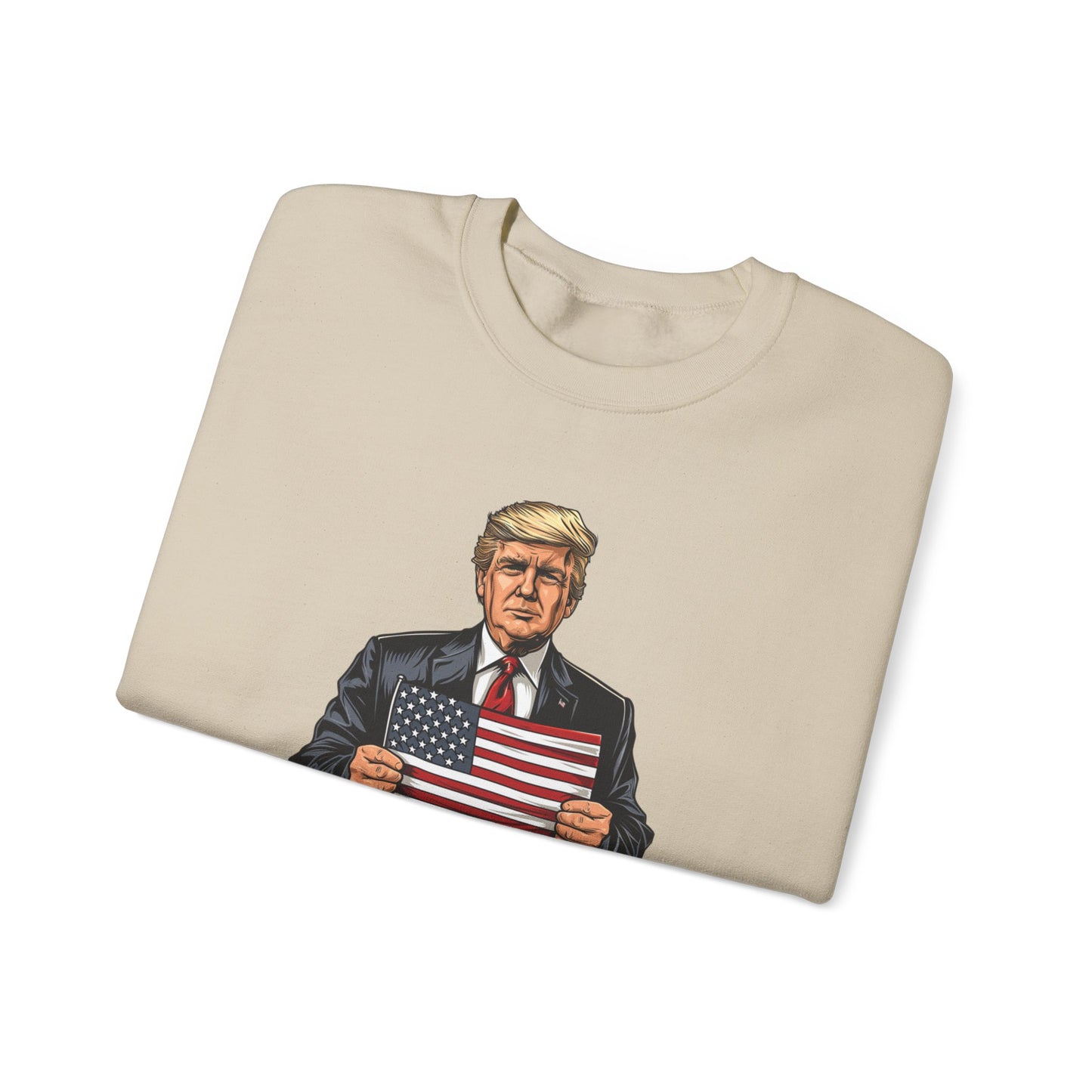 Donald Trump 2024 Patriotic Sweatshirt - Take America Back Pullover