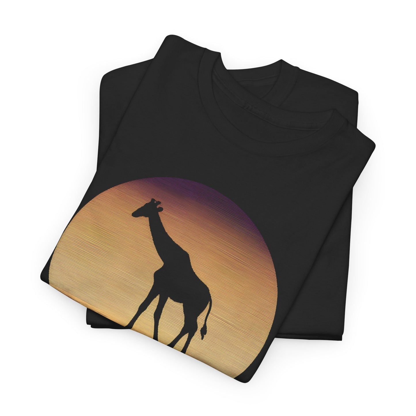 Retro Giraffe T-Shirt – Quirky Graphic Tee for Wildlife & Animals Lovers