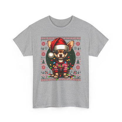 Chihuahua Christmas T-Shirt – Cute Funny Holiday Dog Lovers Tee - Stylfer