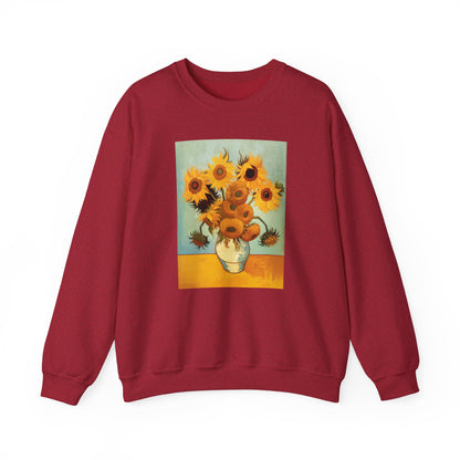 Vincent van Gogh Sunflowers Sweatshirt – Cozy Artistic Pullover